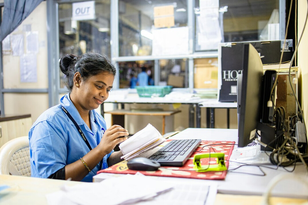 nurse studying medical books