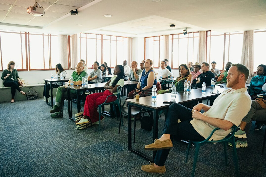 healthcare professional attending seminar